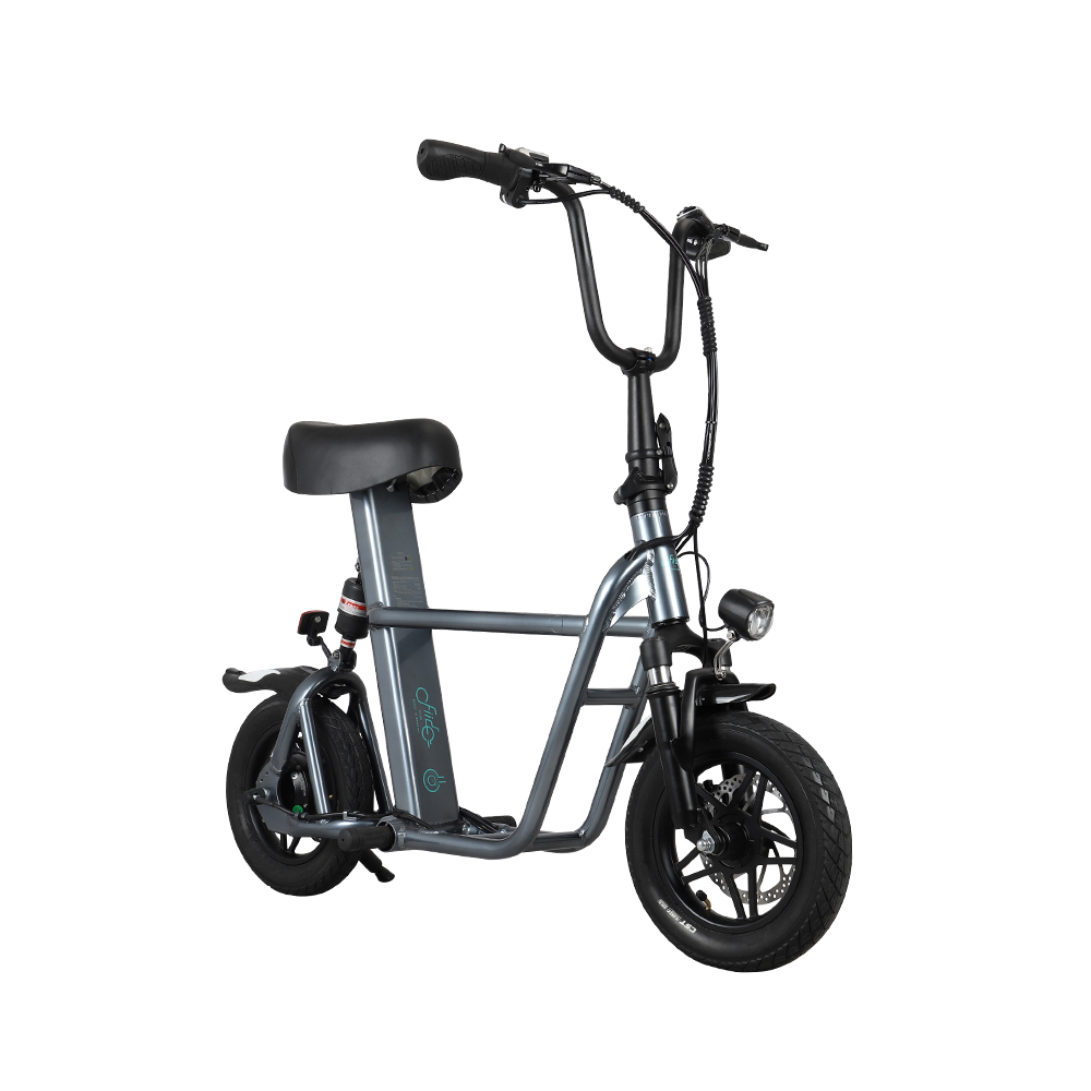 รถจักรยานไฟฟ้า Fiido Q1S Dual Suspension Folding - Grey