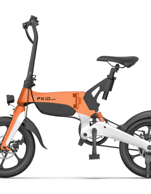 จักรยานไฟฟ้าพับได้ PXID P2 - Orange