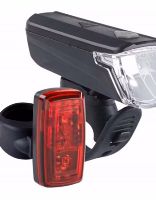 ELOPS ชุดไฟหน้า/ท้ายจักรยาน LED แบบใช้แบตเตอรี่รุ่น ST 110